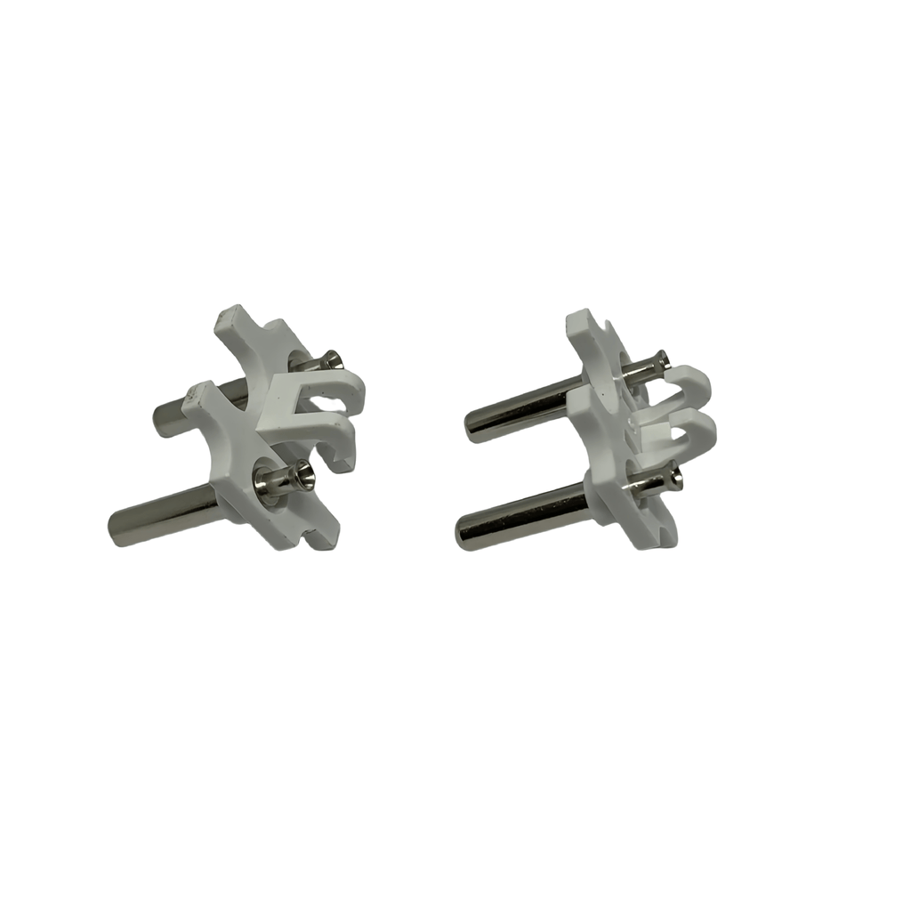 16A Euro Power Plug Inner Frame | Non - Grounded Insert for OEM Cable Assembly - Ohmly