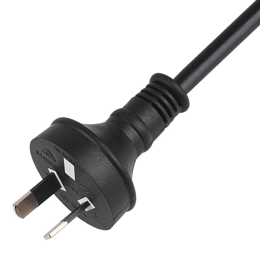 Custom 2 - Core Australian Plug Power Cord – SAA Certified | OEM Available - Ohmly