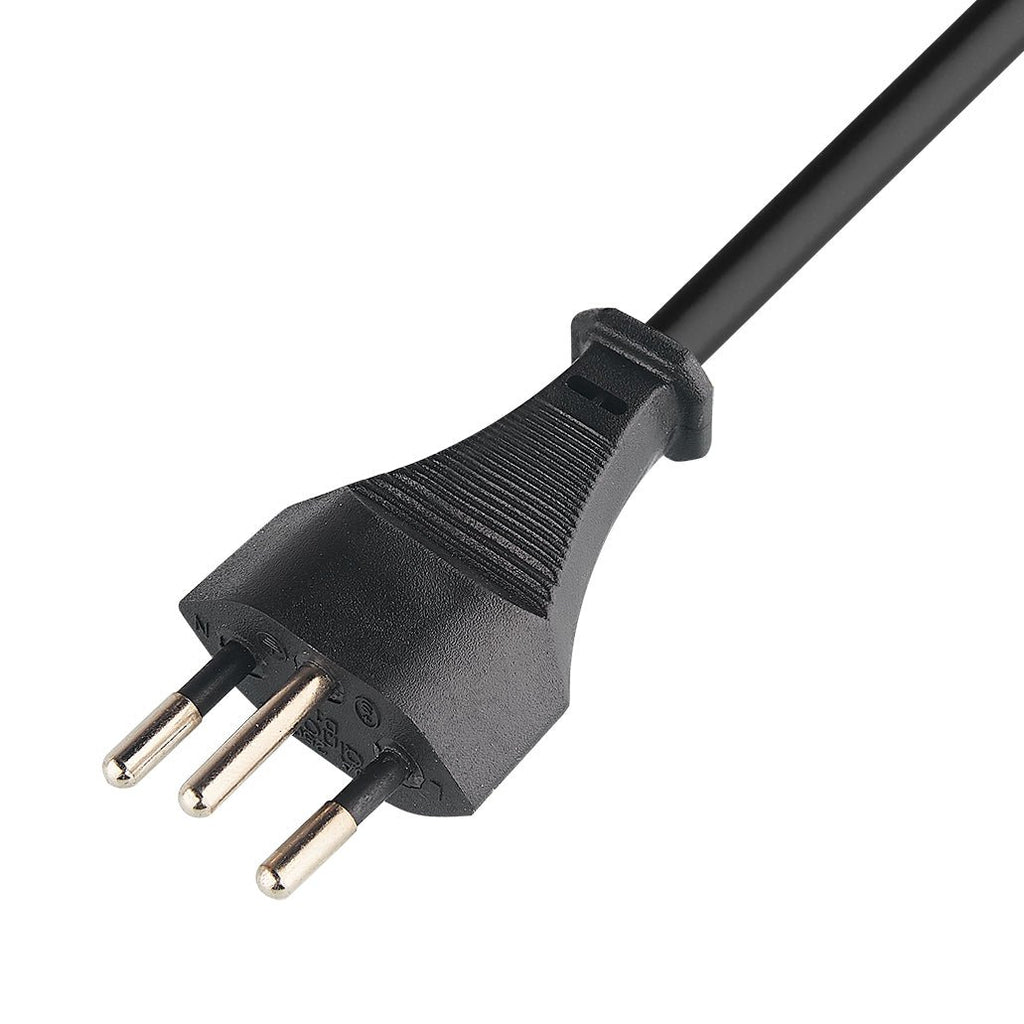 Custom 3 - Core Swiss Plug Power Cord | SEV Certified | OEM/ODM Available - Ohmly