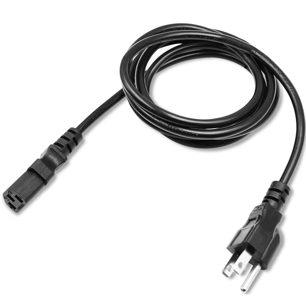 Custom 3 - Prong NEMA 5 - 15P to C13 Power Cord | UL Certified | Computer & Appliance Cable | Custom Length Available - Ohmly