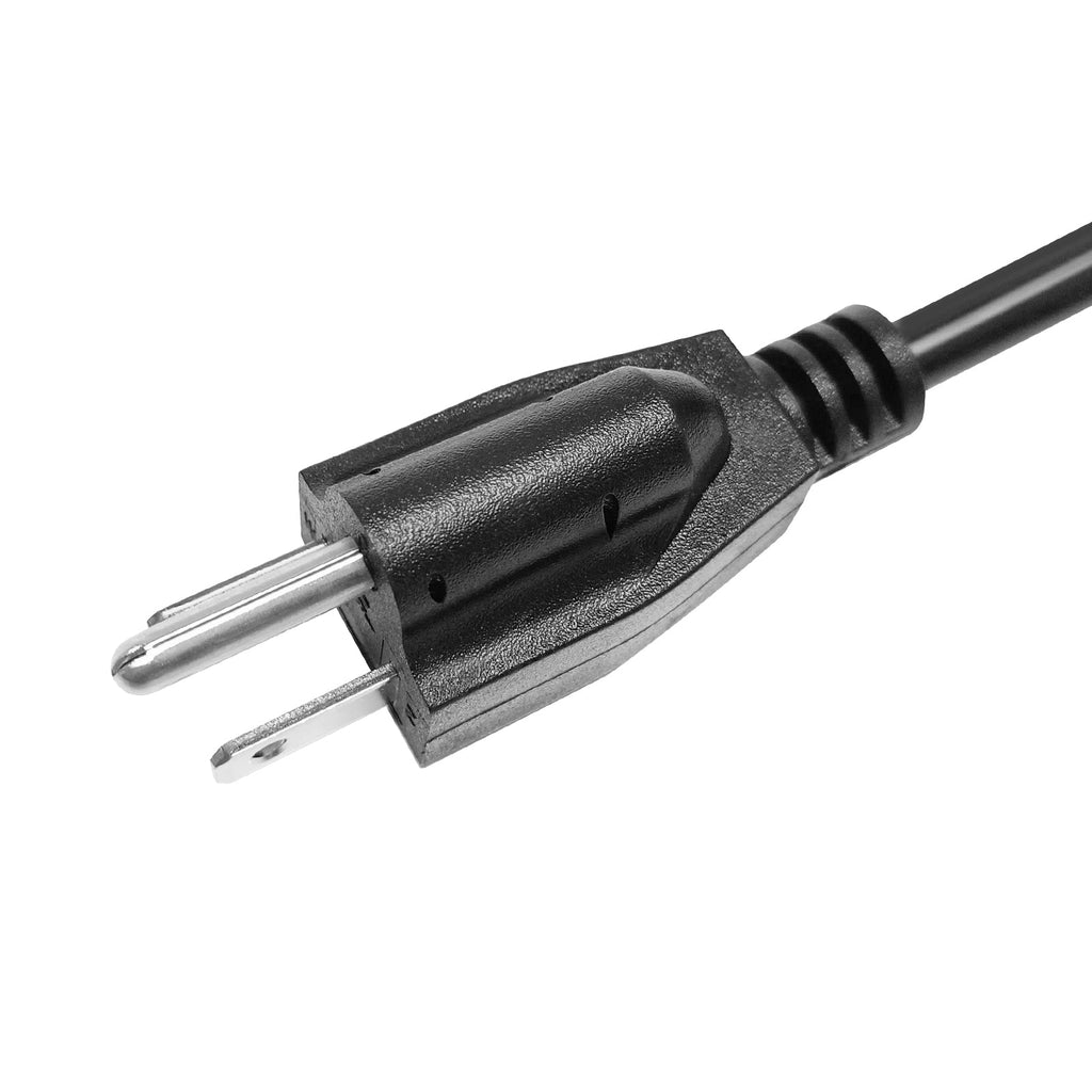 Custom 3 - Prong US Plug Power Cord | NEMA 5 - 15P Cable | OEM/ODM Available - Ohmly