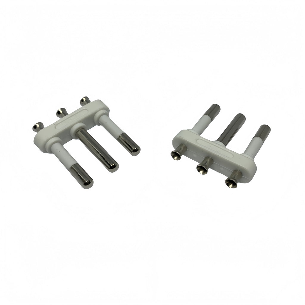 3 Pin Plug Inner 3-Pin Italian Plug Inner Frame | CEI 23-50 Compliant Insert | Type L C ...