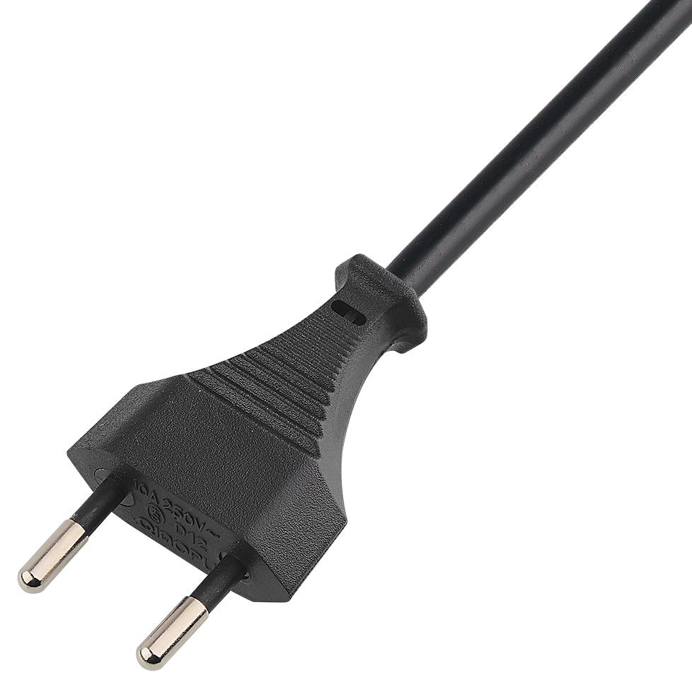 Custom 2 - Core Swiss Plug Power Cord | SEV Certified | OEM/ODM Available - Ohmly