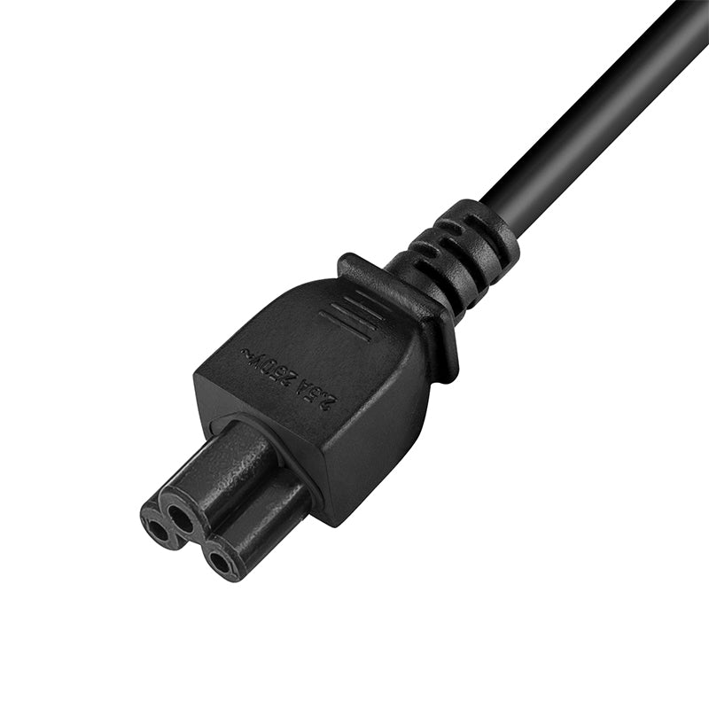 IEC C5 Power Cord | Cloverleaf Connector | 250V 2.5A | UL/CE Certified | OEM Custom B2B Supply - Ohmly